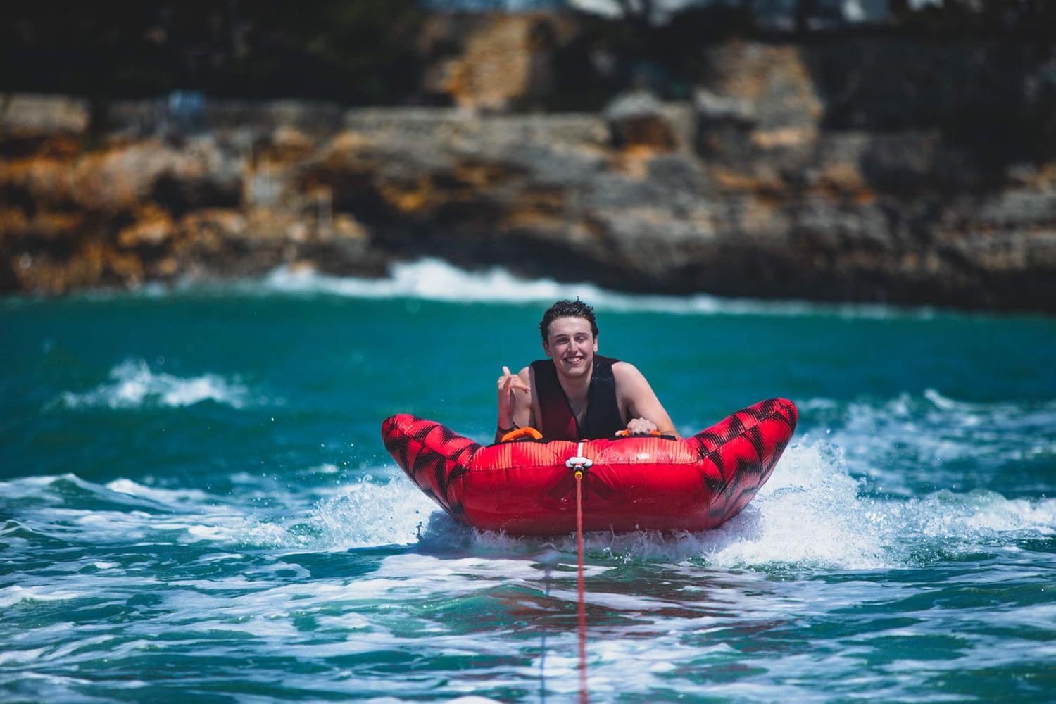 Bouée Tractable Mixte Hydra Rouge 1P 2020 3 Bouée Tractable Mixte Hydra Rouge 1P 2020 – Image 3