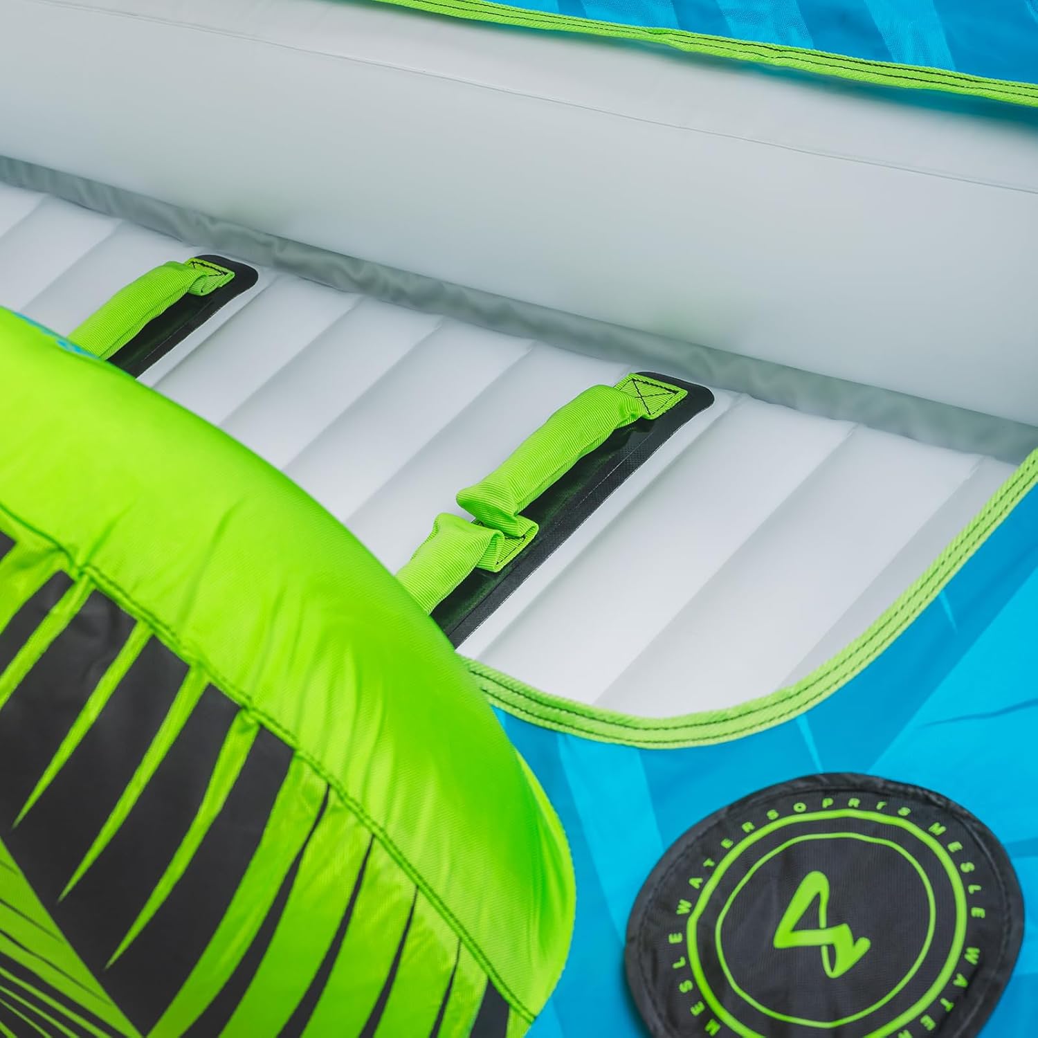 Pack Bouée Tractée 1-3 Places avec Corde pour Bateau & Jet Ski 3 Pack Bouée Tractée 1-3 Places avec Corde pour Bateau & Jet Ski – Image 3