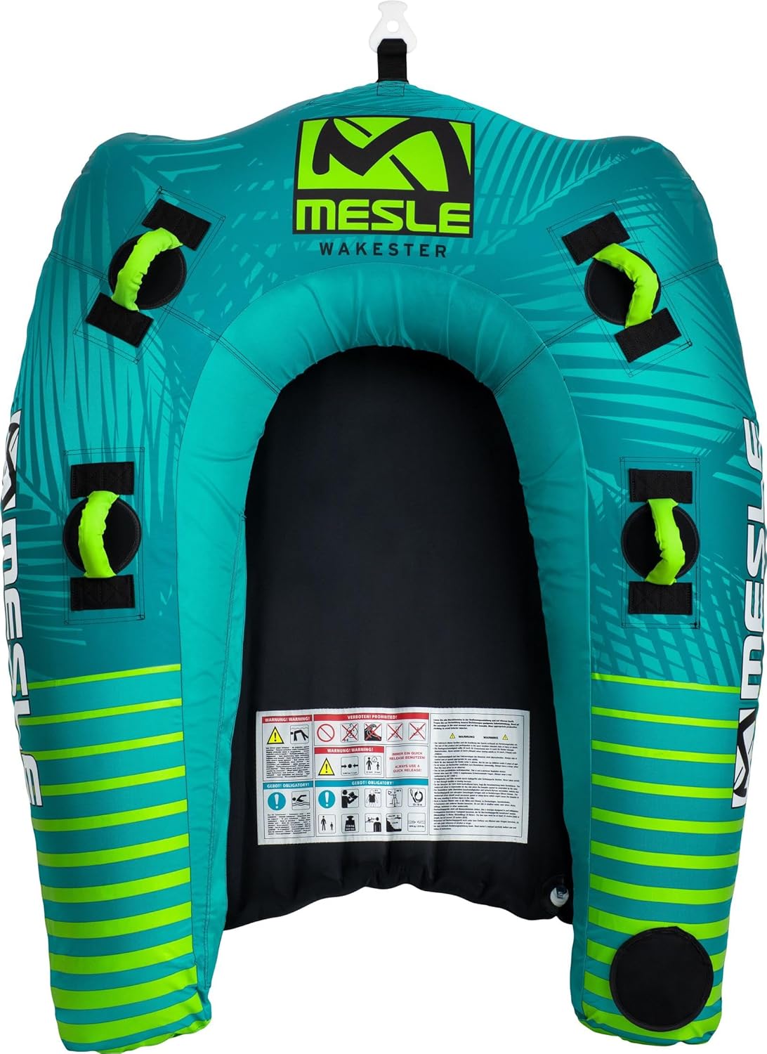 Pack Bouée Gonflable Wakester 1-2 Places avec Corde pour Bateau & Jet Ski 2 Pack Bouée Gonflable Wakester 1-2 Places avec Corde pour Bateau & Jet Ski – Image 2