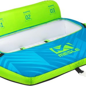 Bouée Tractée Bumper 1-3 Places Gonflable pour Bateau & Jet Ski