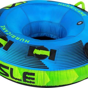 Bouée Tractée Hurricane 1-2 Pers. pour Bateau & Jet Ski, Enfants & Adultes